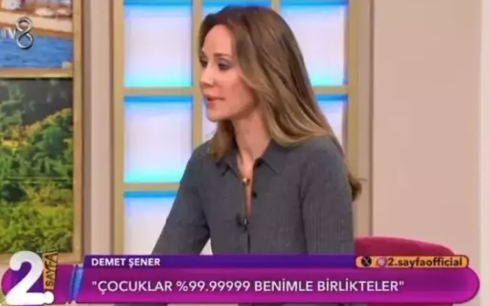 demet sener canli yayinda eski esi ibrahim kutluay a yuklendi